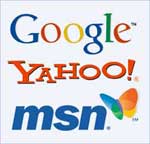 Google, Yahoo, MSN