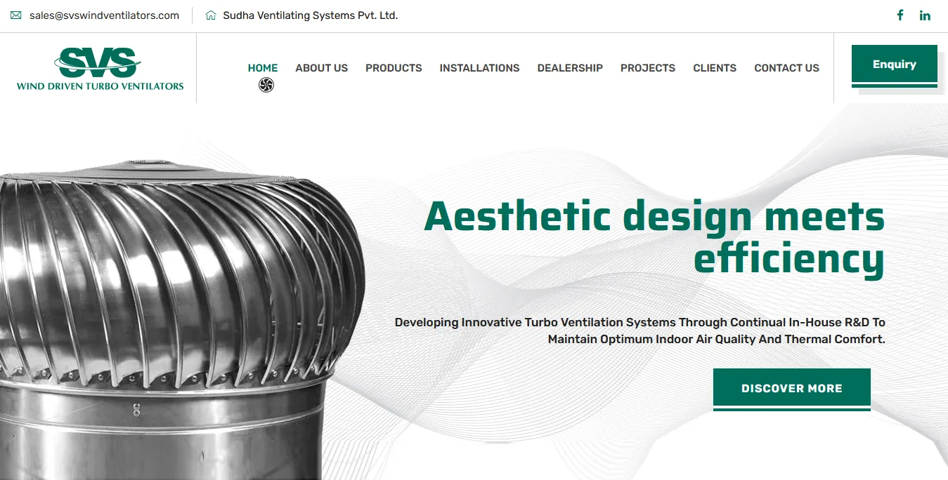 Sudha Ventilating Systems (MIPL)